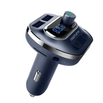 Carro Multifuction Adaptador MP3 player de rádio Bluetooth mãos livres Dual USB Carregador rápido FM Transmitter