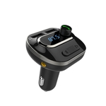 Car Multifuction Adapter MP3 Player Radio Bluetooth Hands-free Dual USB Quick Charger FM Transmitter