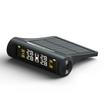 Carro Solar inteligente Detector de pressÃ£o dos pneus TPMS de carregamento solar Monitor LCD Digital