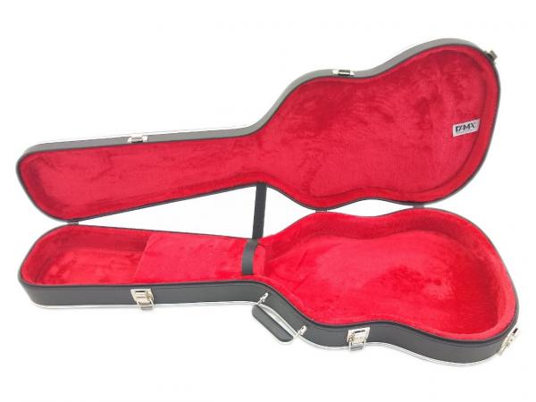 Case para Guitarra Telecaster Luxo Pelucia Vermelha - Fama