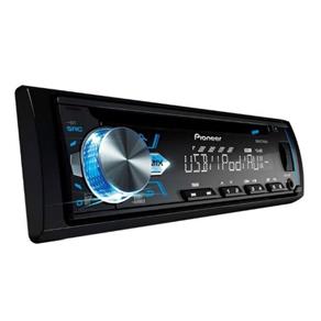 CD Player Pioneer DEH-X1BR com Flashing Light, USB Frontal, Mixtrax e ARC