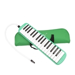 32 Chave Melodica Instrumento Musical Com Saco De Transporte Verde