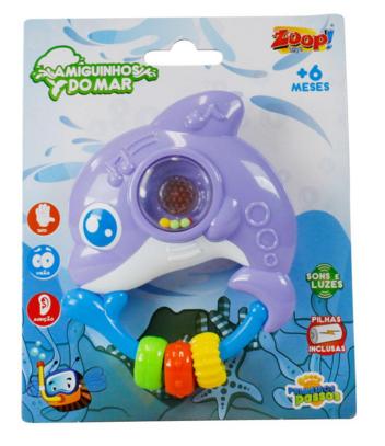 Chocalho Amigos do Mar Golfinho Zoop Toys Zp00139