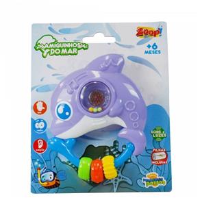 Chocalho Golfinho Amiguinhos do Mar - Zoop Toys ZP00139