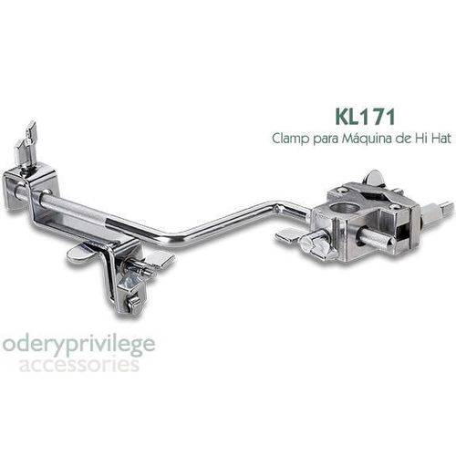 Clamp Odery Privilege KL171 para Fixar a Máquina de Chimbal no 2º Bumbo