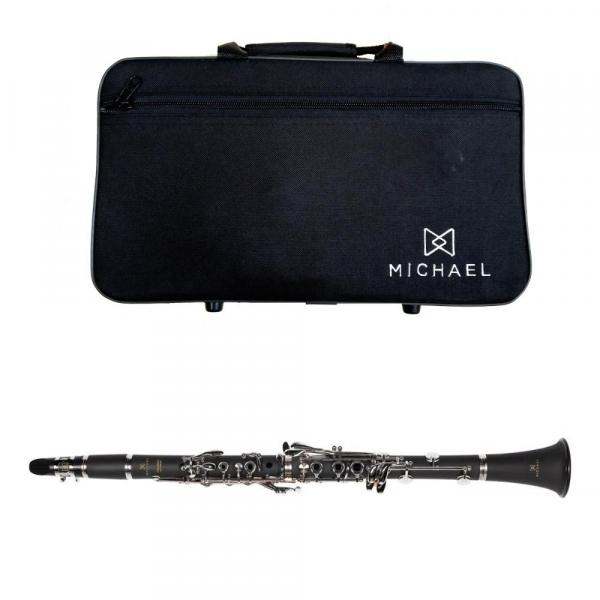 Clarinete Michael Sib WCLM30N com Boquilha Kit Limpeza e Case - Michael