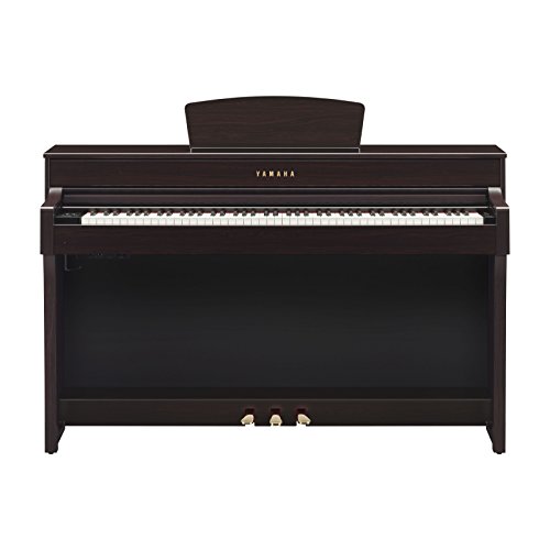Clavinova Yamaha Piano Digital Clp635 Dark Rosewood com Banco