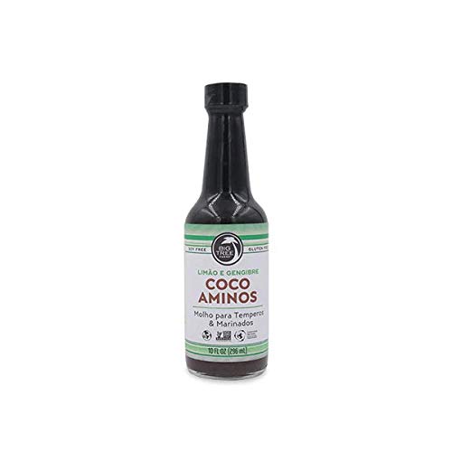 Coco Aminos Big Tree Farms - Tipo Shoyu de Coco Limao e Gengibre 296ml