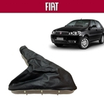 Capa do Freio de Mão Fiat Palio G3 2004 a 2016 Preto