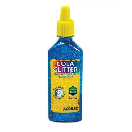 Cola Glitter 23g Azul 204 - Acrilex