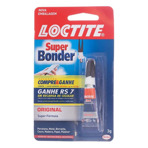 Cola Super Bonder Original Loctite 3G