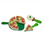 Coleção Comidinhas Em Madeira - Kit Pizza - NewArt