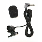 Collar Microfones Telefone microfone 3,5 mm m?os livres Jack Mini Microfone com fios