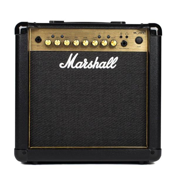 Amplificador Marshall Combo para Guitarra 15W MG15GFX GOLD