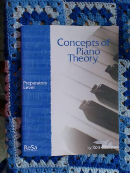 Concepts Of Piano Theory - Preparatory Level - Ron Sadler - Resa Publications