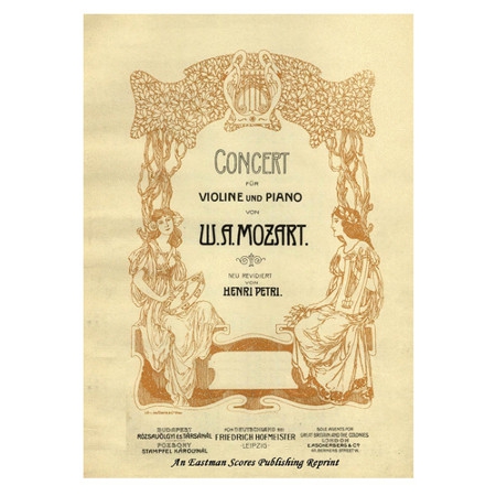 Concerto P/ Violino Nº 6 em Mib Maior, K.268 - Mozart - Henri Petri - Eastman Scores