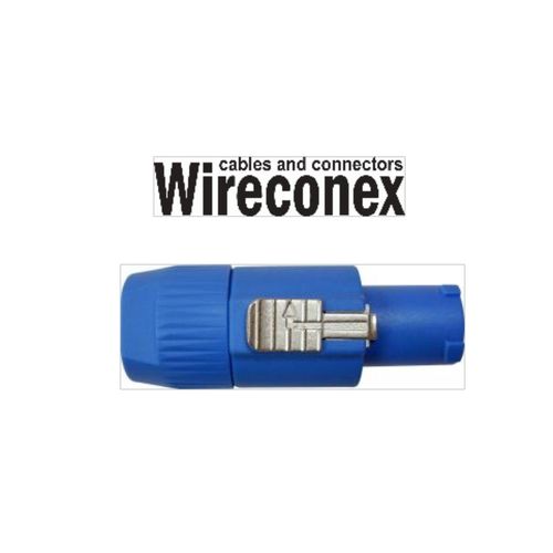 Conector para Cabo Femea P/ Ac - Corpo Azul (q-312 Bl) Wc 3 Fca Wireconex