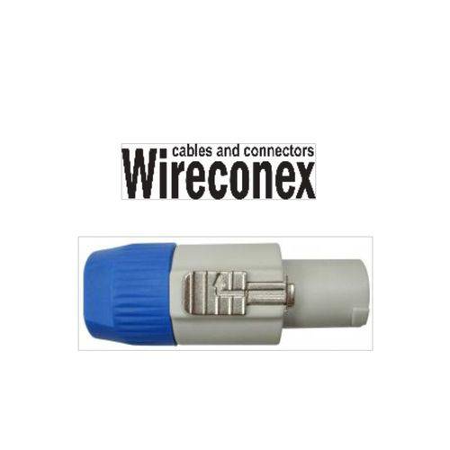 Conector para Cabo Femea P/ Ac - Corpo Cinza (q-312 Gy) Wc 3 Fcb Wireconex
