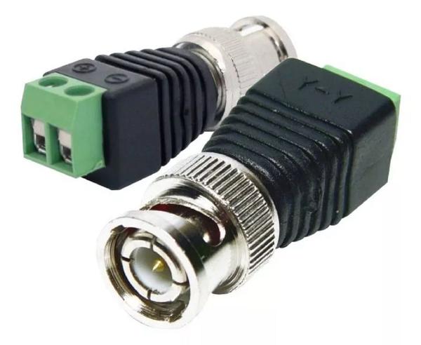 Conector Plug Bnc Macho com Borne - Bedinsat