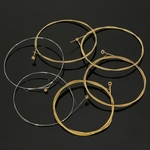 Conjunto de 6 Cordas de Aço Bronze Violão Acoustic Madeira 60XL 0.010-0.048 95cm