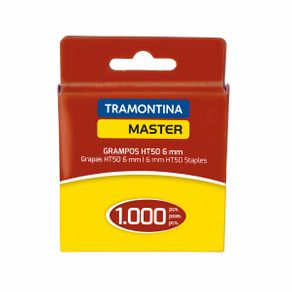 Conjunto de Grampos T/50 13mm 1000pçs - Tramontina
