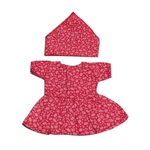 Consideravelmente vermelho bonito vestido de verão para 18 polegadas Nosso American Girl Generation & Boy 1Set Boneca Hat Roupas Dolls Acessórios JA17b