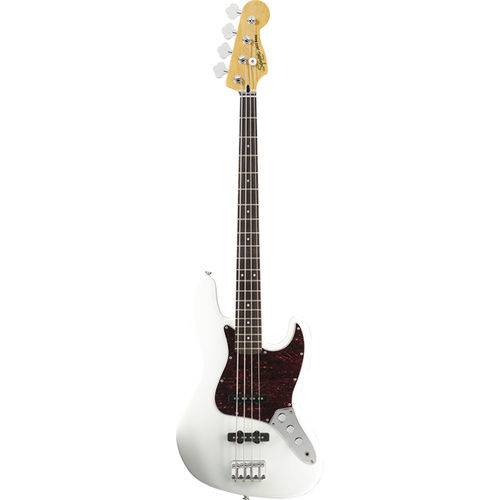Contra Baixo Fender Jazz Bass Rw American Standard Olympic White com Hard Case