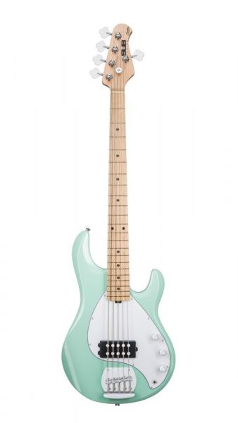 Contra Baixo Music Man Sterling Ray 5 Sub Mint Green