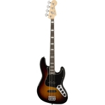 Contrabaixo 4c Fender American Elite Jazz Bass Ebony 700 - 3 Color Sunburst
