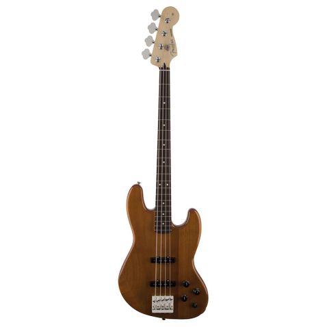 Contrabaixo 4c Fender Deluxe Active Jazz Bass 321 - Natural Okoume