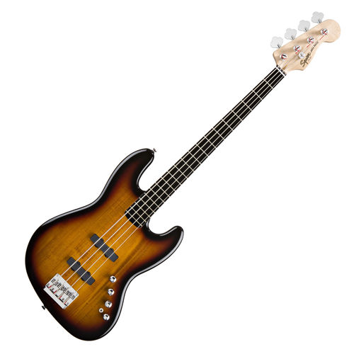 Contrabaixo 4C Fender Squier Deluxe J Bass Active 500 - Sunburst