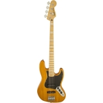 Contrabaixo 4c Fender Squier Vintage Modified Jazz Bass 77 520- Amber
