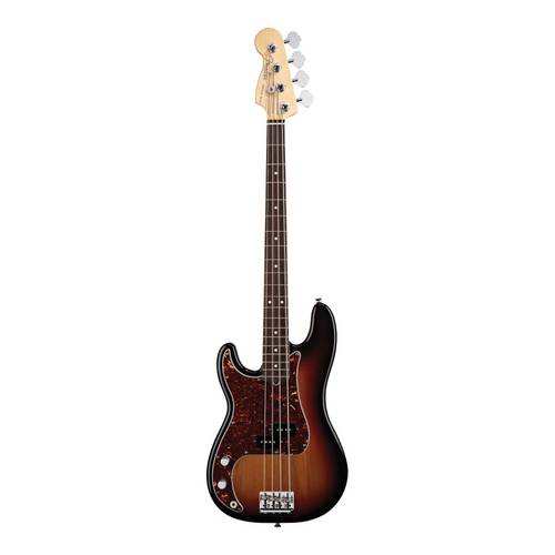 Contrabaixo 4c Passivo Fender Am Standard Precision Bass Rw Canhoto com Case - Sunburst