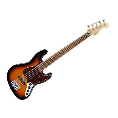 Contrabaixo 5c Fender Deluxe Active Jazz Bass V - 332 - Brown Sunburst