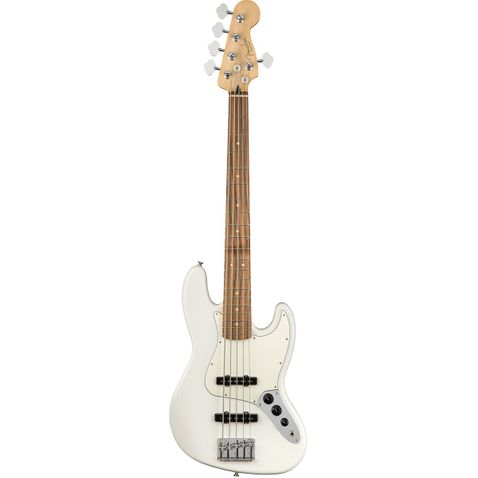 Contrabaixo 5c Fender Player Jazz Bass V Pf 515 - Polar White