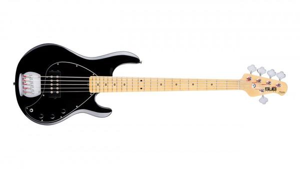 Contrabaixo Elet 5c Sterling Sub Ray 5 - Black - Sterling By Music Man