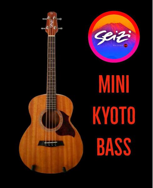 ContraBaixo Elet Acustico Seizi Mini Kyoto Bass Bag Mahogany