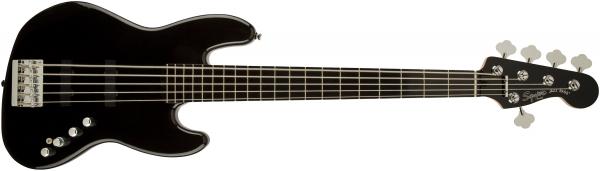Contrabaixo Fender 030 0575 - Squier Deluxe J. Bass V Active - 506 - Black - Fender Squier