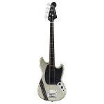 Contrabaixo Fender 030 1082 - Squier Mikey Way Mustang Bass - 517 - Flake Silver Sparkle