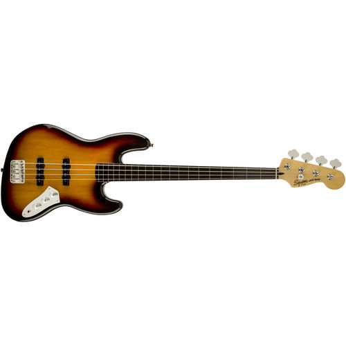 Contrabaixo Fender 030 6608 - Squier Vintage Modified J. Bass Fretless - 500 - 3-color Sunburst