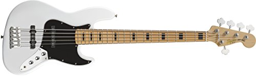 Contrabaixo Fender 030 6760 - Squier Vintage Modified J. Bass V - 505 - Olympic White