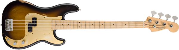Contrabaixo Fender 013 1712 Road Worn 50 Precision Bass 2 Color Sunburst