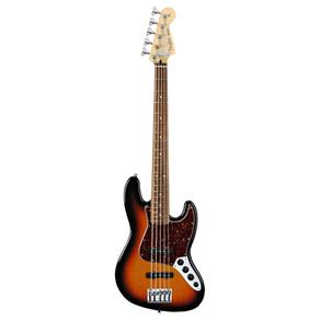 Contrabaixo Fender 013 6860 Deluxe Active Jazz Bass V Brown Sunburst