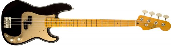 Contrabaixo Fender 014 0064 - 50s Precision Bass Lacquer Mn - 706 - Black