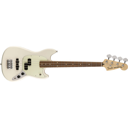 Contrabaixo Fender 014 4053 - Offset Mustang Bass Pj Pf - 505 - Olympic White