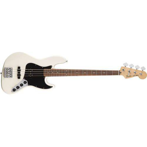 Contrabaixo Fender 014 3513 - Deluxe Active Jazz Bass Pau Ferro - 305 - Olympic White