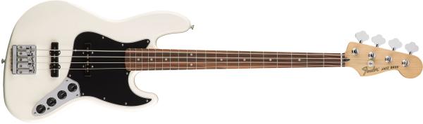 Contrabaixo Fender 014 3513 - Deluxe Active Jazz Bass Pau Ferro - 305 - Olympic White