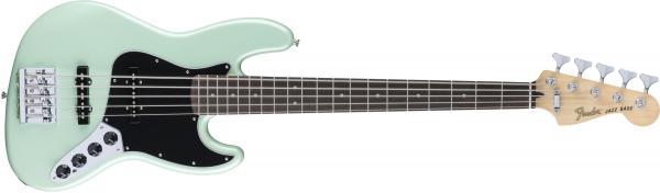 Contrabaixo Fender 014 3613 - Deluxe Active Jazz Bass V Pau Ferro - 349 - Surf Pearl