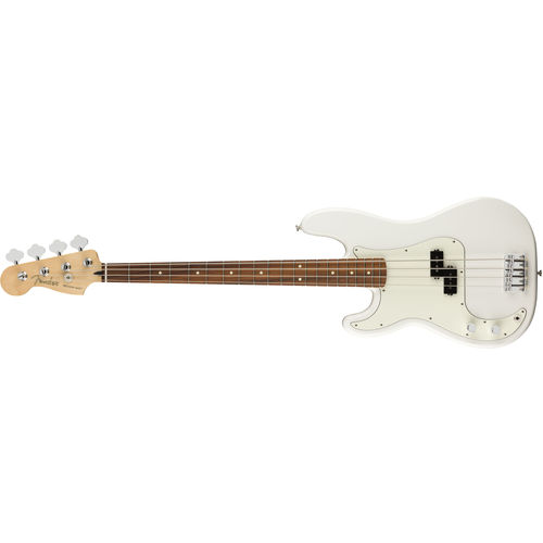 Contrabaixo Fender 014 9823 - Player Precision Bass Lh Pf - 515 - Polar White