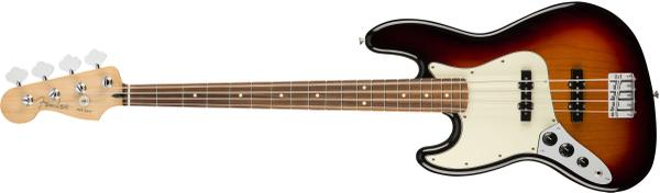 Contrabaixo Fender 014 9923 - Player Jazz Bass Lh Pf - 500 - 3-color Sunburst
